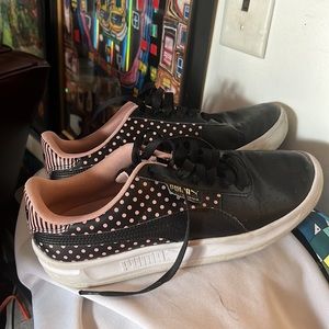 Puma pink Polk dots size 9w